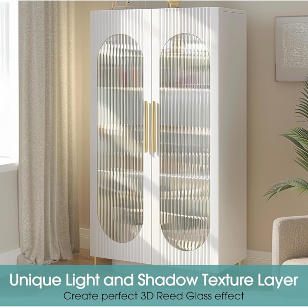 17,5x78,7 tum Reeded Glass Fönster Sekretessfilm 3D Dekorativa Flöjtade Fönsterdekaler