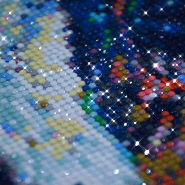 (30x40cm) God kvalitet dyrediy diamantmaleri etter tall