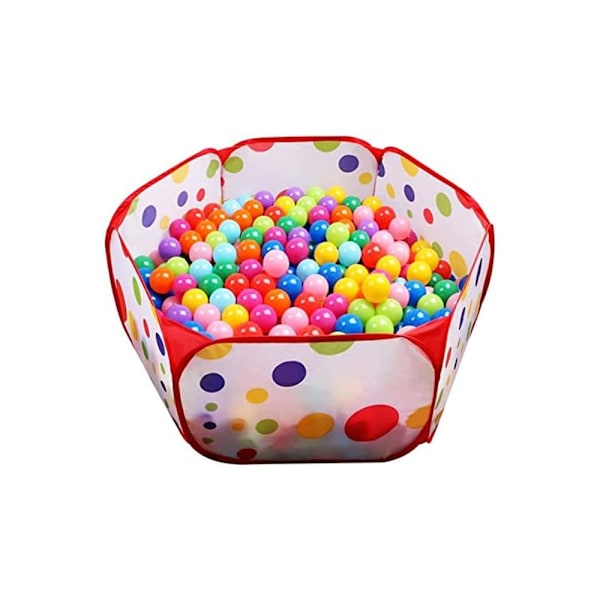 (B)Kids Ball Pit 1.2m, Sisä- ja ulkoleikki teltta Leikkikehä Ball Pit Pool Sinisellä Vetoketjulla