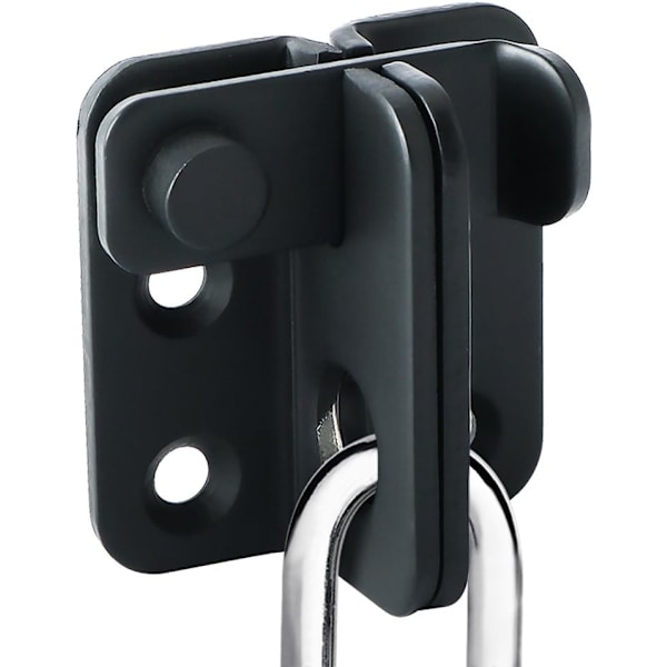 Shed Lock Gate Lock Dør Bolt Lock Gate Latch Lille hængelås Hasp f