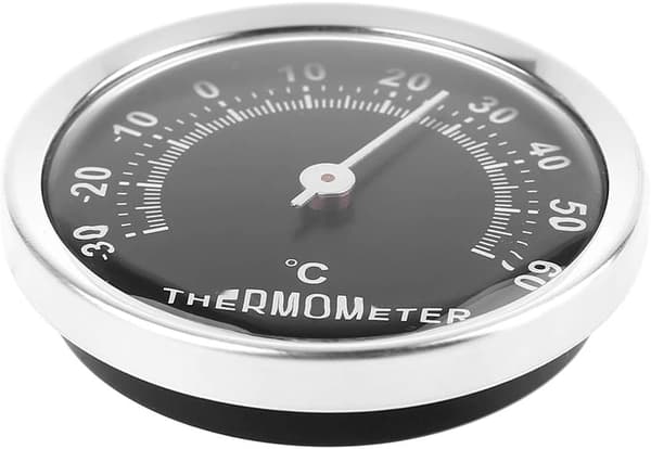 Mini 58mm Bil Termometer Mekanisk Analog Temperaturmåler