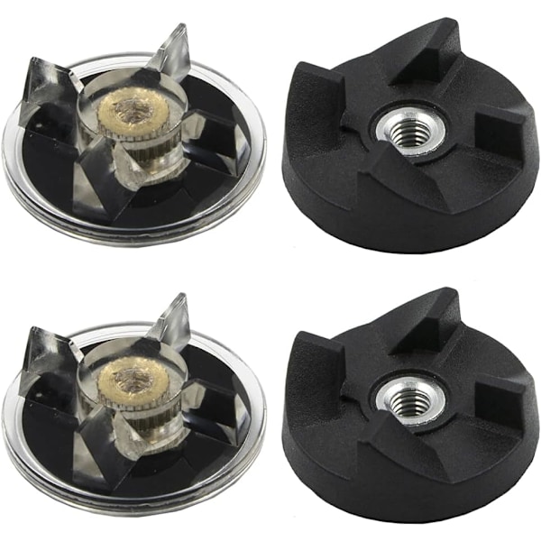 2 par bas- och bladkopplingar för Magic Bullet MB1001 250W