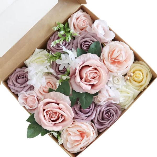 Kunstige Blomster Silkeblomster til DIY Buketter