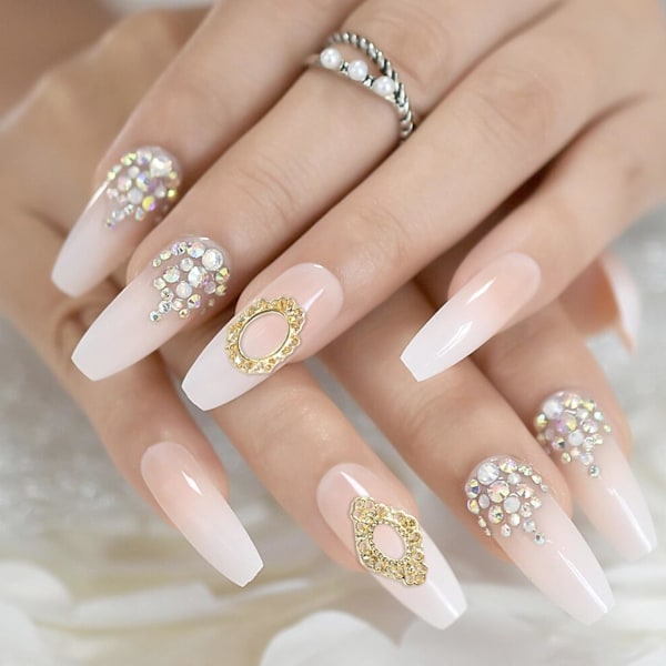 40 st 3D Nagelberlocker i Metall, Gotiska Nagelkonstberlocker med Ram, Nageljuveler Konstdekoration för Kvinnor Flickor Akryl Nagel DIY Hantverksdesign Manikyr Tillbehör