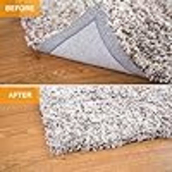 Gulvgreb, Vaskbare Greb til Tæpper, “Vacuum TECH” - Nye Materialer til Antislip Tæppeunderlag til Trægulve, Under Tæpper