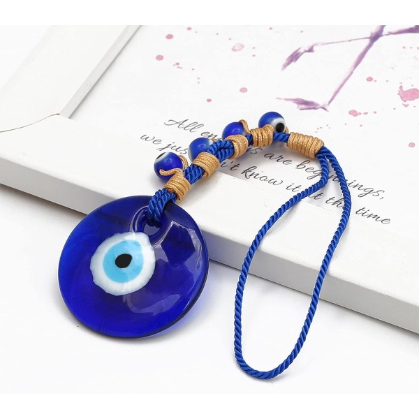 2 stk. Hjemmeindretning Amulet, Onde Øje Vedhæng, Amulet Ornament Hom