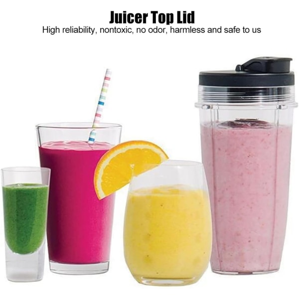 Juice Extractor Top Cover Ersättningstillbehör med Able Lock,N