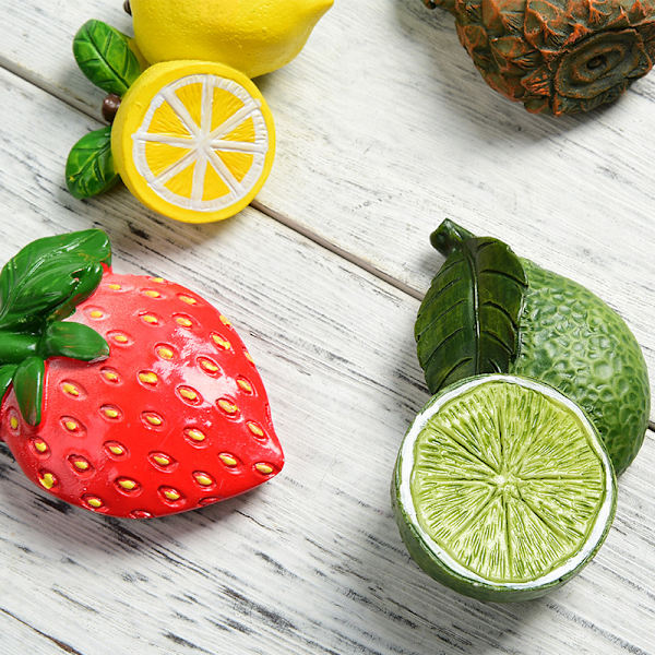 4 kappaletta koristeellisia jääkaappimagneetteja, täydelliset jääkaappimagneetteja f