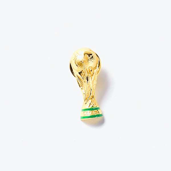 2022 FIFA VM 3D Trofæ Broche, Qatar VM Maskot