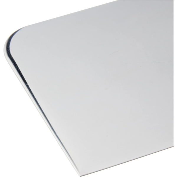 Kakaoskrapa i rostfritt stål, silver, extra hög (25,5 cm)