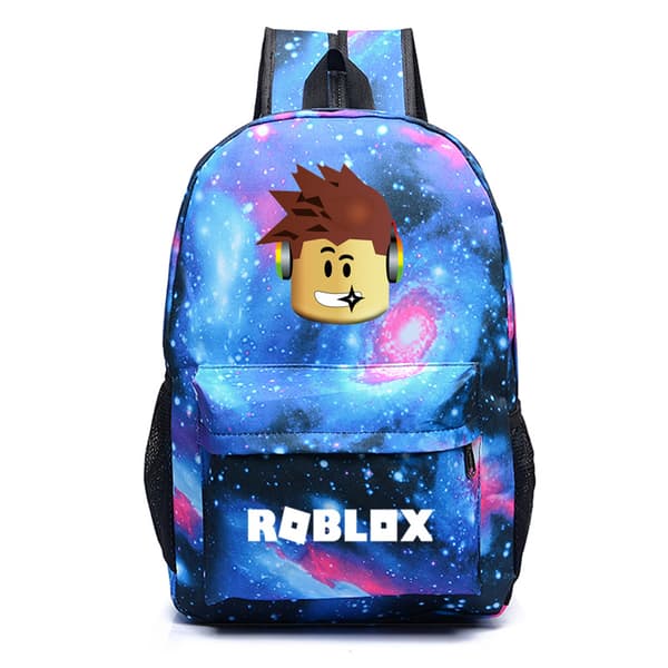 Roblox Ryggsekk for Gutter og Jenter - Blå Stjerne