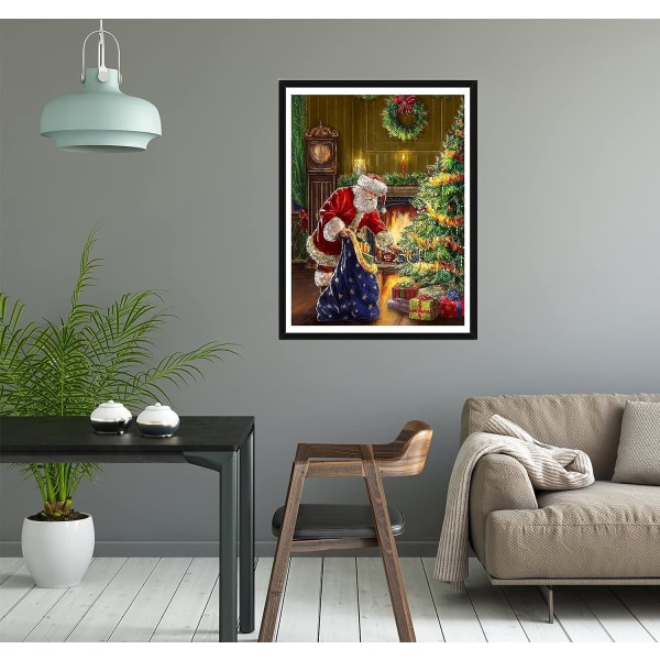 5D diamantmaleri 30x40cm juledekorasjon 35