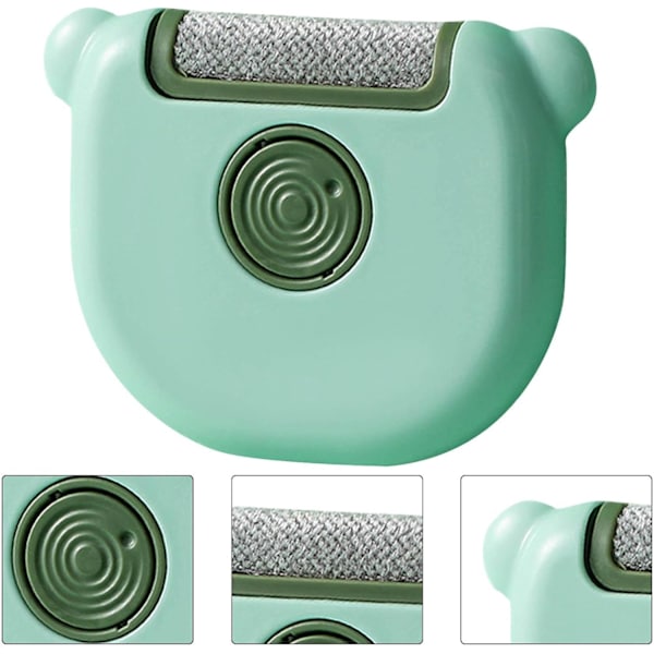 Manuel Tøj Epilator（Grøn）, Tøj Epilator Shaver, 3 i 1,