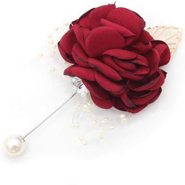 2 st bröllopsdekorationer flicka brudtärna corsage bal corsage bröllopsdekoration