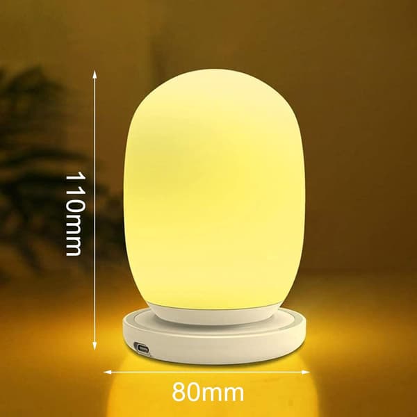 Blå drøm Børne Natlampe Touch Natlampe P