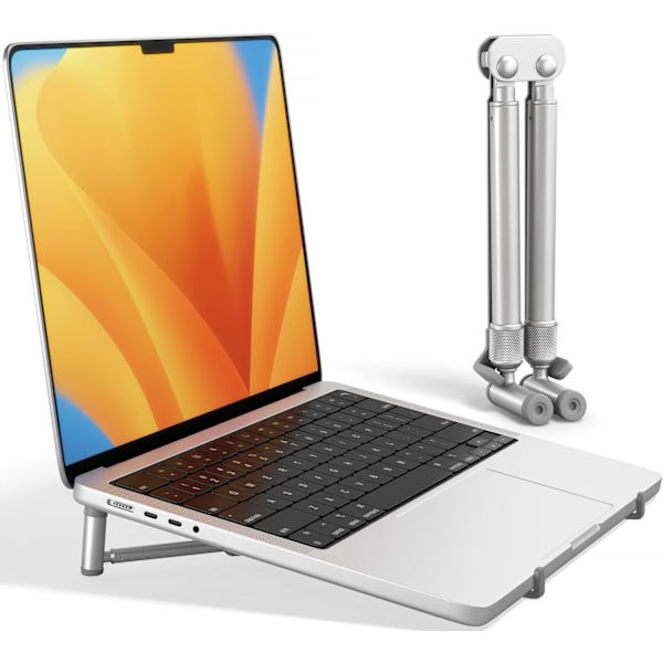 Premium Kylsystem Stativ, Bärbar Laptopstativ för 12-17,3\" Kompatibel med Alla Bärbara Datorer MacB