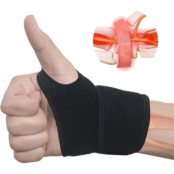 Handleds-/handledslindor/handledsskydd/bandage Handledsskydd/handledslindor lindrar smärta, lämplig för alla Ki