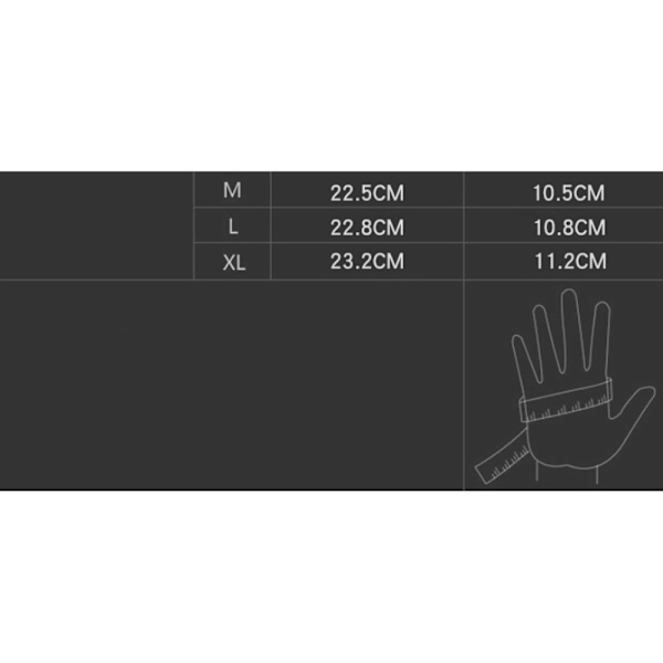 2 Full Finger Half Finger Handskar för Män och Kvinnor Touch Screen H