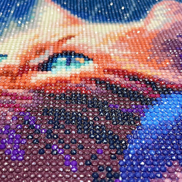 30x40CM DIY 5D timanttimaalaus Kissa, Timanttimaalaus Täysi Rhines