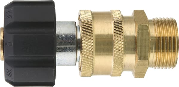 2 stk. Tool Daily Højtryksrenser Adapter Kit, Quick Connect Kit, Metrisk M22 14mm til M22 Fitting