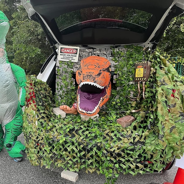 Camouflage net (3x3m) - Perfekt til camouflage, jagt, militær