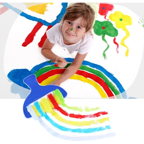 St Mini Målarpenslar Roller Svamp DIY Ritverktyg Konstmaterial