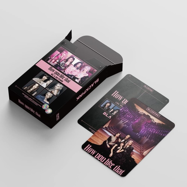 (BP-hvordan) Kpop BP Lomo-kort 54 pakke BP-fotokort Slik liker du det albumet BP-kort 2020 Mini Postca