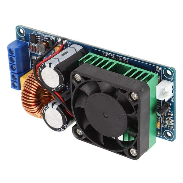 Digital effektforstærkerkortmodul HiFi Klasse D 500W Høj effekt tpa3116 Stereo lydprocessor dele IRS2092S(Forstærker) Effektprocessor Audio irs20