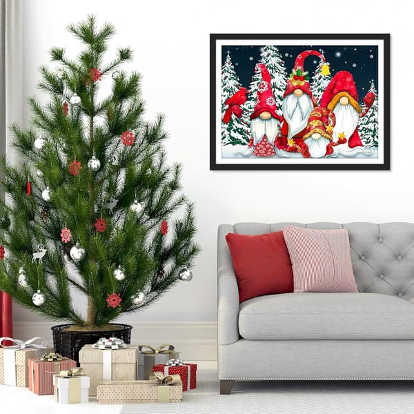 5D diamantmaleri 30x40cm juledekorasjon 45