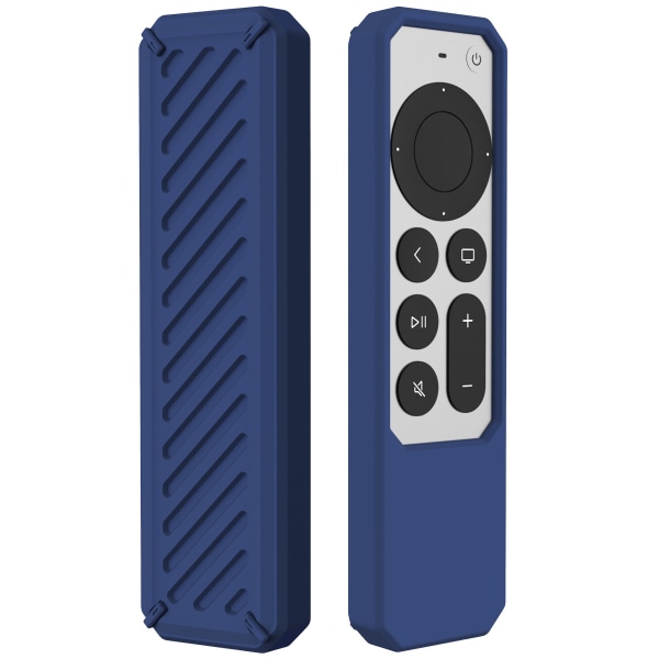 2-pack blå case för Apple TV Siri Remote 2021 -