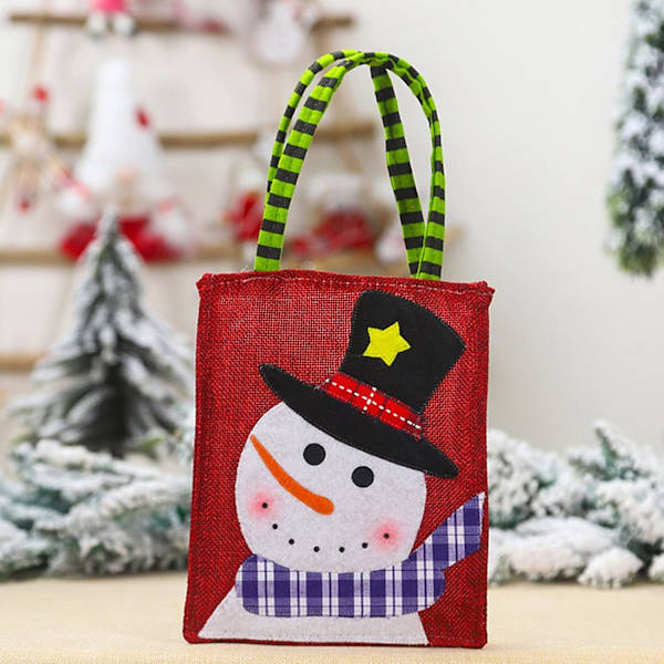 Julgåva Juldekorationer hand Wrap Bags,Xmas Ap
