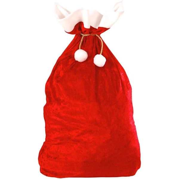 Julklappssäckar Santa Jultomte Stor Extra Stor Presentförpackning