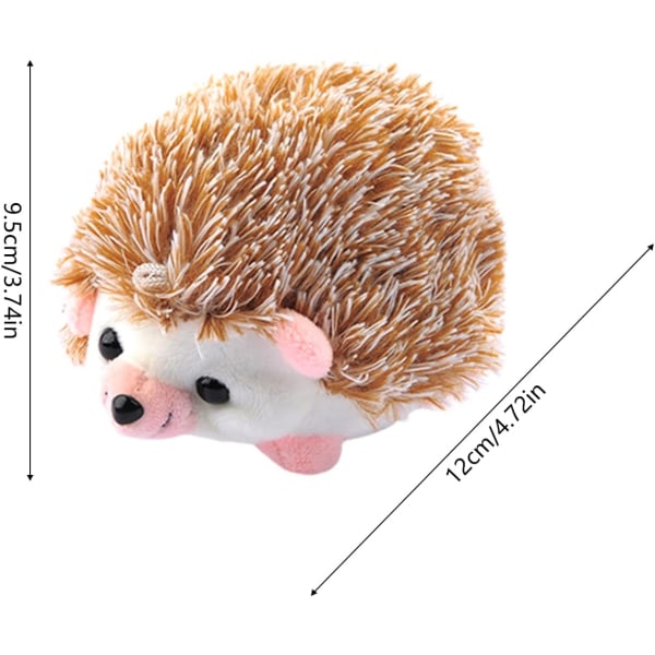 2 pcs Cute Hedgehog Shaped Fabric Pin Cushion Pin Needles Cute Cushion Sewing Craft Tools for Sewing