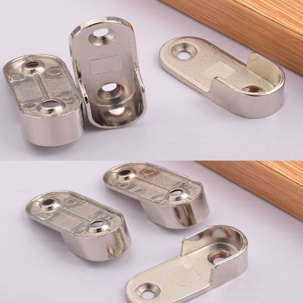 2 stk Klesstangsbraketter, Klesstang Holder Stativ Brakett