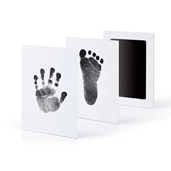 Lav hånd- og fodaftryk af din baby Sort