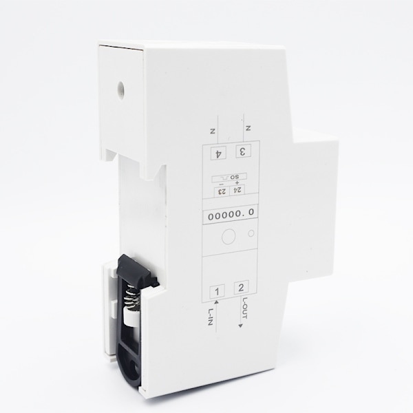 （20-80A）Elförbrukningsmätare, Wattmeter Bakgrundsbelyst LCD Digita