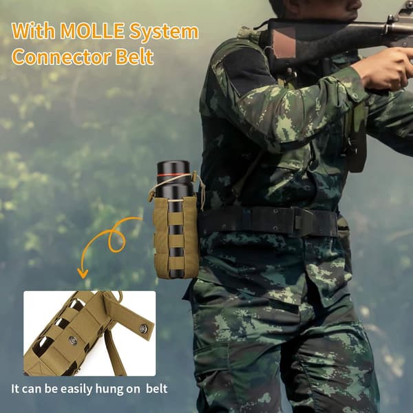Vandflaskepose Molle Justerbar Vand