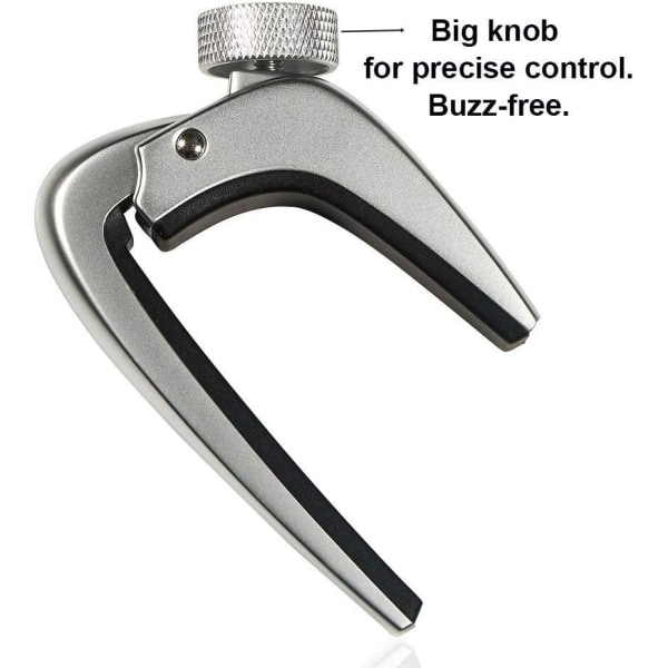 Guitar Capo, Pro Alloy Guitar Capo with Screw Tuning Knob for Acoustic and Electric Guitar, Ukulele,