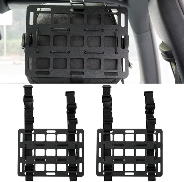 Stive paneler til køretøjer, bil nakkestøtte organizer, lastbil rack gear mount | Biltilbehør til interiør, multifunktionel