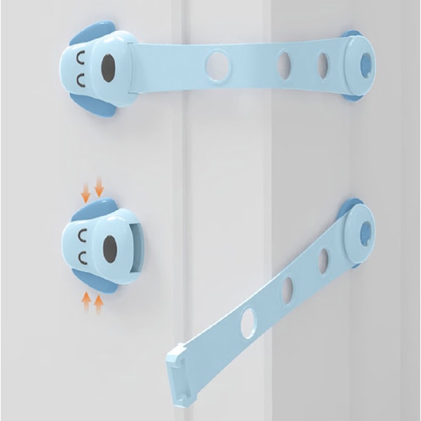 4pcs Child Lock Protection Children Locking Doors Lock Latch