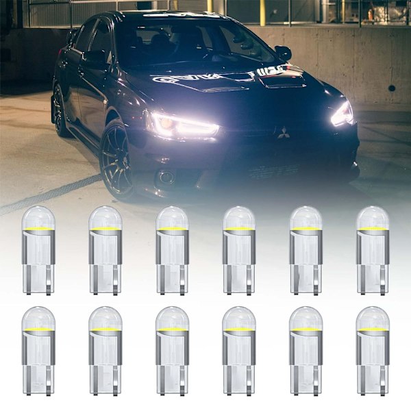 T10 501 LED-polttimot W5W LED-polttimo Auton polttimot LED-sivupolttimot