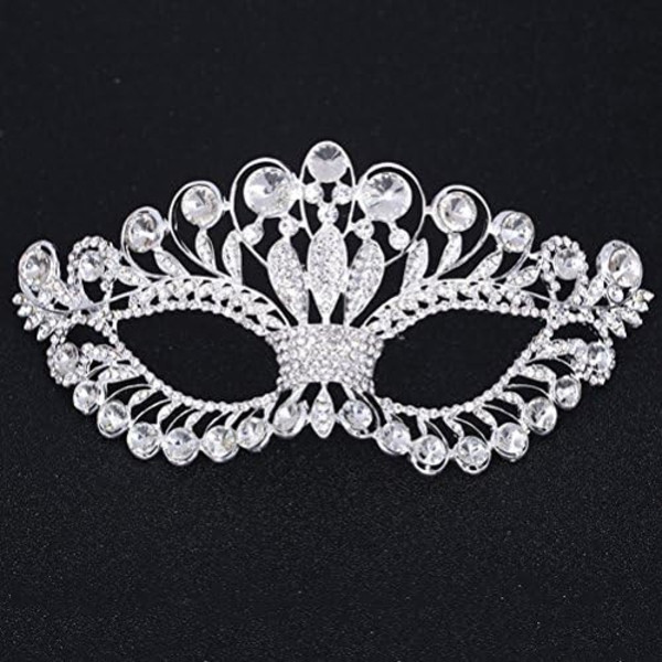 Mask Luxury Crown Alloy Naisten Maski Maskeraatijuhliin