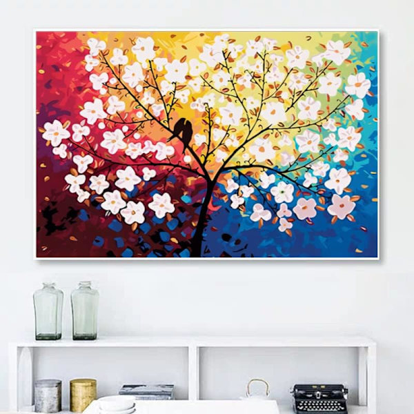 MH-(30x40cm)5D Diamantmålningssats, Diamantmålning av Rund D