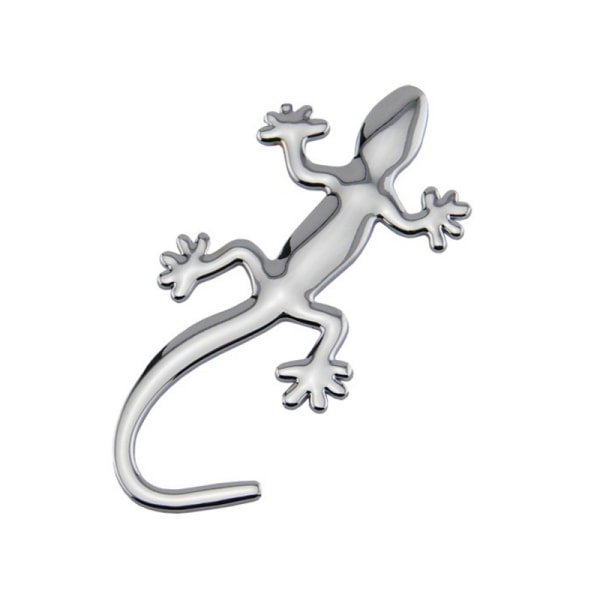 3D Metall Gecko Logo Bilmerke Emblem Klistremerke Solid Bilmerke