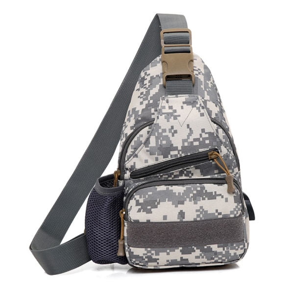 Taktisk skulderveske - Camouflage Military Sling Backpack Cr