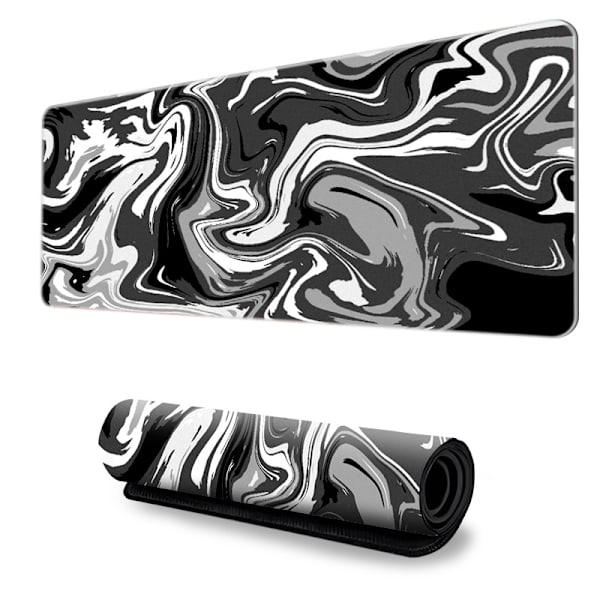 Musemåtte (800 * 300 * 3 MM) Udvidet Stor Musemåtte Skrivebordspude, Syede Kanter Pattern 3