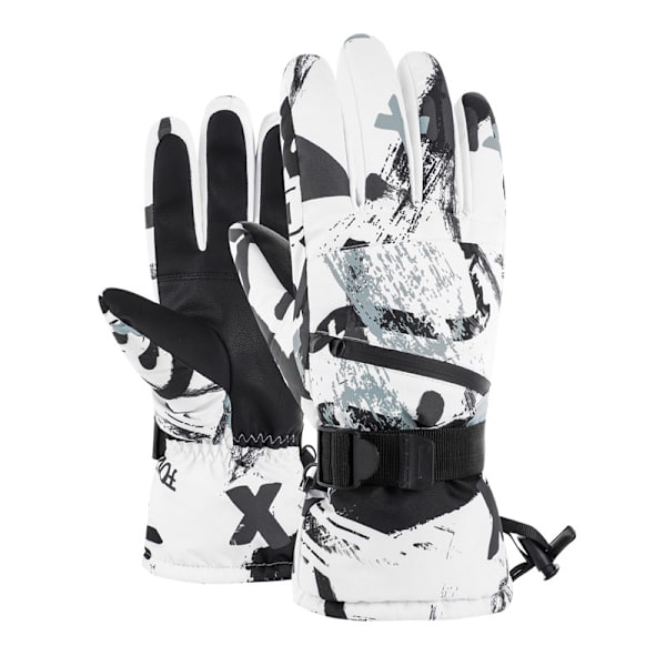 （L）Ski Handsker Touch Screen Termiske Handsker Vandtætte Handsker til M