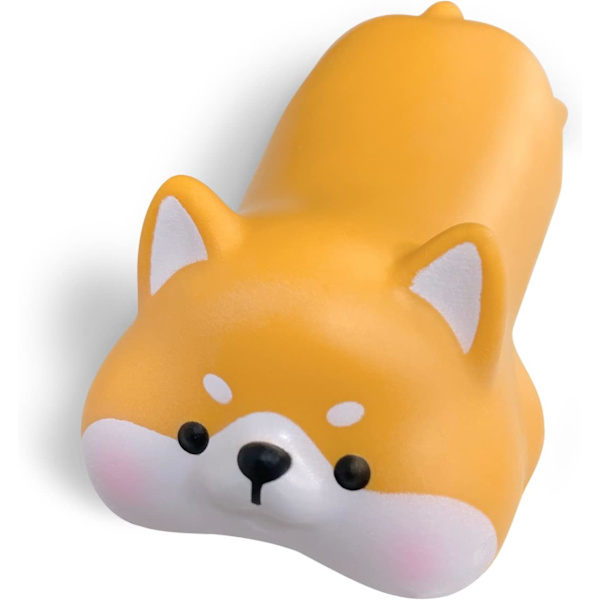 (Gul Hund)Söt handledsstöd Mus för skrivbord Ergonomisk Kawaii Kontorsmaterial Dator Laptop