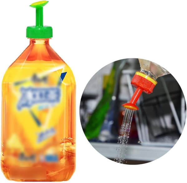 9 st Vattenkanna Flasklock Sprinkler Flasklock Vattenkanna Vattenflaskor Vattenkanna Munstycke för Flaskor Vattning