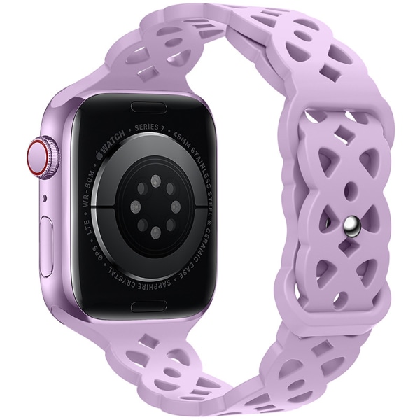 4 kpl Pitsi-nahkahihna Yhteensopiva Apple Watch 38/40/41mm kanssa